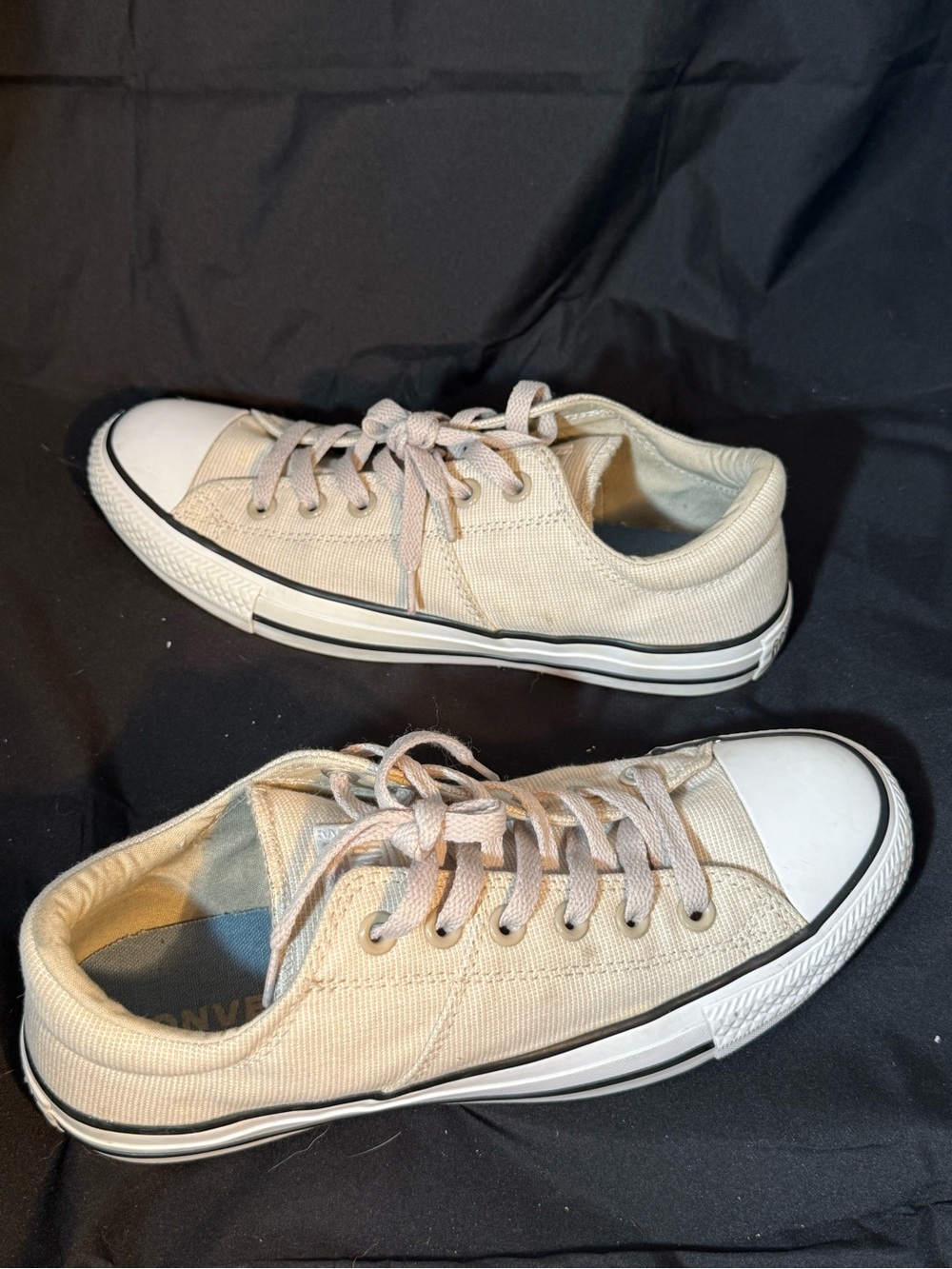 Converse Low-Top Sneakers - Cream - Picture 2 of 7